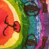 Rainbow Bear. Un proyecto de Dibujo de Dánica Pérez - 06.05.2020