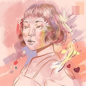 My project in Creative Portrait Illustration with Procreate course. Ilustração tradicional e Ilustração com tinta projeto de kiana_kinchelow - 02.06.2020
