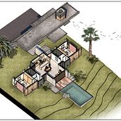 Mi Proyecto del curso: Ilustración digital de proyectos arquitectónicos. Architecture, Digital Architecture, Interior Architecture, Street Art, and Digital Drawing project by Andrea Fano - 05.06.2020