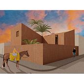 Digital Collage for Architectural Visualization. Architecture, Collage, and Multimedia project by Heide Both - 06.30.2020