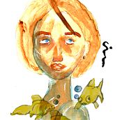 Mi Proyecto del curso: Retrato ilustrado en acuarela. Traditional illustration project by silvia_viciana - 05.06.2020