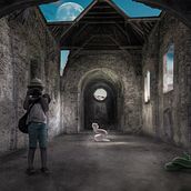 My project in Secrets of Photomontage and Creative Retouching course. Photograph project by Mikaël Carrière - 05.06.2020