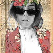 Collage floreados. Un progetto di Collage, Creatività, Disegno digitale, Fotografia digitale, Illustrazione botanica, Illustrazione digitale, Pittura digitale e Ritocco fotografico di Valeria Alejandra Fernández Sánchez - 06.05.2020