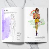 Mi Proyecto del curso: Ilustración de moda: de la pasarela al papel Ein Projekt aus dem Bereich Kreativität, Zeichnung, Design, Modedesign und Traditionelle Illustration von agusmsarlanga - 07.05.2020
