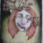 Mi Proyecto del curso: Retrato creativo en claroscuro con lápiz. Drawing, and Traditional illustration project by Ana Sofía Delgado - 05.07.2020