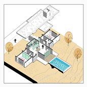Mi Proyecto del curso: Ilustración digital de proyectos arquitectónicos. Un proyecto de 3D, Animación 2D, Animación 3D, Arquitectura, Arquitectura digital, Arquitectura interior, Collage, Comunicación, Diseño 3D y Diseño de interiores de matias quiroga - 07.05.2020
