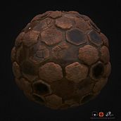 Proyecto del curso: Introducción a la creación de texturas con Substance Designer. Un proyecto de 3D de Cristian Granizo Valenzuela - 07.05.2020
