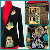 Mi Proyecto del curso: Diseño de moda: pintura y bordado sobre prendas.  project by Mari den - 06.15.2020