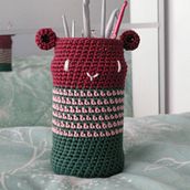 Funda 🐹. Fiber Arts project by Inés Durán Vega - 05.07.2020