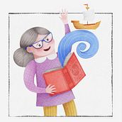 Jerónimo Mimo Ein Projekt aus dem Bereich Kinderillustration, Traditionelle Illustration und Digitale Illustration von maria_albarran - 07.10.2016