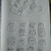 Mis primeros dibujos antes de Domestika. Un proyecto de Dibujo a lápiz de Sergio Carpio Giménez - 07.05.2020
