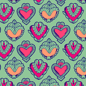 Mi Proyecto del curso: Creación y comercialización de patterns vectoriales . % Cristina Castellanos tarafından hazırlanan Desen Tasarımı projesi - 05.08.2020