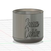 Proyecto final: Maceta pequeña personalizada Ein Projekt aus dem Bereich 3D und 3-D-Modellierung von Juan Castro Gobin - 07.05.2020