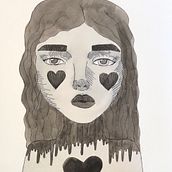 My project in Introduction to Illustration with India Ink course. Ink Illustration project by Luciana Carpio - 05.20.2020