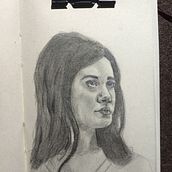 Mi Proyecto del curso: Retrato realista con lápiz de grafito. Een project van  Beeldende kunst,  Schetsen,  Creativiteit,  Tekening, Tekening met potlood,  Artistieke tekening,  Portrettekening y Realistische tekening van Benji Morales - 08.05.2020