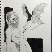 Mi Proyecto del curso: El dibujo como base creativa. Een project van  Beeldende kunst,  Concept art,  Creativiteit,  Tekening,  Artistieke tekening, Ontwerp van personages, Fotografie voor Instagram, Traditionele illustratie y Sketchbook van Benji Morales - 08.05.2020