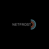 Netfrost. Br, ing, Identit, Design, Logo Design, and Graphic Design project by Gabriel Reyes Moreta - 05.08.2020