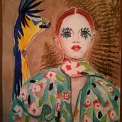 My project in Illustrated Portrait in Watercolor course Ein Projekt aus dem Bereich Traditionelle Illustration, Malerei, Porträtzeichnung, Porträtfotografie, Sketchbook, Skizzenentwurf und Aquarellmalerei von azzolad - 16.05.2020
