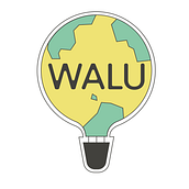 Diseño de logotipo e identidad WALU. Design project by Juan Mateus Mancilla - 05.08.2020