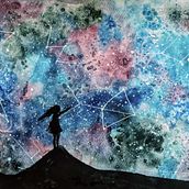 Proyecto universo y práctica de medusas . 3D și Desen artistic de crisbarriach - 05.08.2020