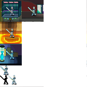 player 1. Pixel Art project by Matías Valenzuela - 05.08.2020