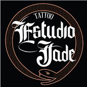 Logo Estudio Jade Tattoo Ein Projekt aus dem Bereich Br, ing und Identität, Zeichnung, Logodesign, Lettering und Digitales Lettering von Daiana Deprez - 08.05.2020