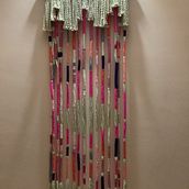 Mi Proyecto del curso: Macramé: técnicas de tejido envuelto. Arts, and Crafts project by Martha Ramos - 04.20.2021