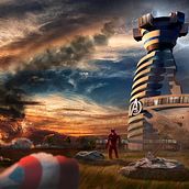 Mi Proyecto del curso: Matte Painting: creando mundos fotorrealistas. Digital Architecture project by Yair Villasano - 05.09.2020