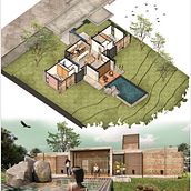 Mi Proyecto del curso: Ilustración digital de proyectos arquitectónicos. Un proyecto de 3D, Arquitectura digital y Diseño 3D de Paula Andrea Betancur Cruz - 09.05.2020