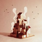 Pueblitos. Un projet de Artisanat, Menuiserie , et Conception de produits de Marta Boza Samanes - 01.01.2016