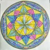 Inspirada en la Semilla de la vida. Artistic Drawing project by Ana Margarita Salaverria - 04.10.2020