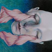 My project in Chiaroscuro Creative Portrait with Pencils course. Traditional illustration project by emanuelazxyw - 05.10.2020