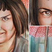 Meu projeto do curso: Retrato artístico em aquarela . Lukisan Cat Air proyek oleh Rafael Schincariol - 05.10.2020