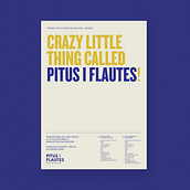 Escuela de Música "Pitus i Flautes". Cop, writing, Art Direction, and Graphic Design project by Marta Montenegro - 05.10.2020