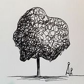 My project in Drawing for Beginners Level -1 course. Un projet de Dessin de Olo - 14.05.2020