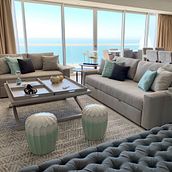 PH Península Mazatlán Tower. Decoration, Interior Design, Furniture Design, and Making project by Nancy Moreno Chang - 05.11.2020