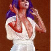 Mi Proyecto del curso: Ilustración con pastel y lápices de colores. Un projet de Beaux Arts, Dessin artistique et Illustration traditionnelle de Laura Pineda - 11.05.2020