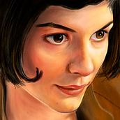 amelie poulain. Un proyecto de Ilustración digital de brenbrencascas - 11.05.2020