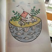 Mundo Ramen (Draw this in your style). Een project van Traditionele illustratie van Bea Molina - 11.05.2020
