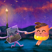 Participación en Kawaii Week 2019. Een project van Traditionele illustratie y Digitale illustratie van Bea Molina - 05.04.2019