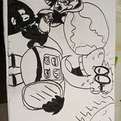 Mi Proyecto del curso: Introducción a la creación de personajes estilo cartoon. Street Art project by Carlos Alberto Daza Flores - 05.10.2020