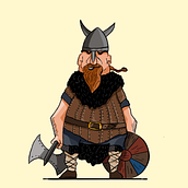 My project in Illustrated Characters Factory course. Character Design project by suthaveegunner - 05.11.2020