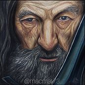 Mi Proyecto del curso:  Retrato realista con lápices de colores. Desenho de retrato projeto de Matteo Macchi - 11.05.2020