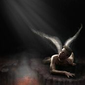 "la caída" proecto conceptual. Fine Arts, Sketching, Digital Drawing, Fine-Art Photograph, and Portrait Photograph project by Gerard Moreno - 05.11.2020