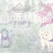 My project in Watercolor Illustration with Japanese Influence course. Watercolor Painting project by josie - 05.11.2020