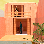 Mi Proyecto del curso: Representación gráfica de proyectos arquitectónicos. Architecture project by Juan Esteban Hidalgo Basantes - 05.12.2020