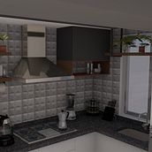 Cocina funcional y minimalista con estilo. Ein Projekt aus dem Bereich Innenarchitektur von lauana fierro - 12.05.2020