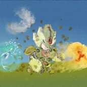 My project in Illustrated Characters Factory course. Un projet de Animation 2D, Peinture acr, lique et Illustration jeunesse de Camillo De Gregorio - 12.05.2020