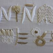 Mi Proyecto del curso: Introducción al bordado en relieve. Un projet de Broderie de Suzana Matos - 17.05.2020