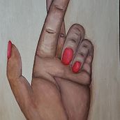 Mi Proyecto del curso: Gimnastas y mano.. Drawing project by Silvia Dávila - 05.12.2020